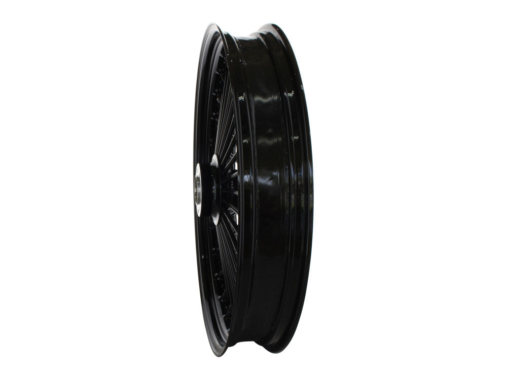 23in. x 3.5in. Mammoth Fat Spoke Front Wheel - Gloss Black. Fits Softail Breakout 2013up.