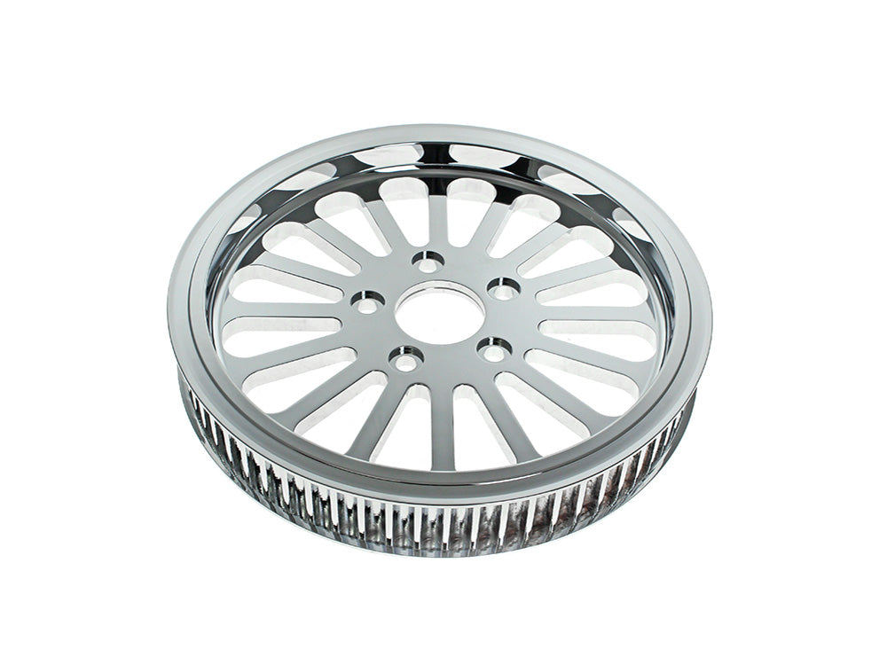 65 Tooth x 1-1/2in. Wide SS2 Pulley - Chrome. Fits Pre 2000 Tapered Bearing Wheel