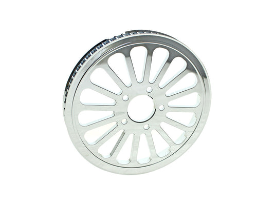 70T Tooth x 1-1/8in. Wide SS2 Pulley - Chrome.