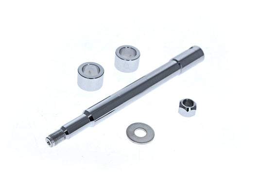 Front Axle Kit. Fits Mid Glide Dyna 2008-2017. The Axle Only Also Fits V-Rod 2008-2017 & Sportster Custom Models 2011-2021 with OEM Mid Glide Front End