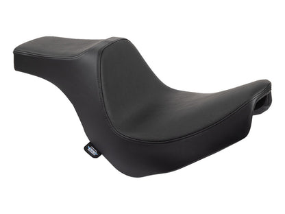 Predator 3 Dual Seat - Smooth Black. Fits Sport Glide & Low Rider 2018up, Low Rider S 2020up & Low Rider ST 2022up