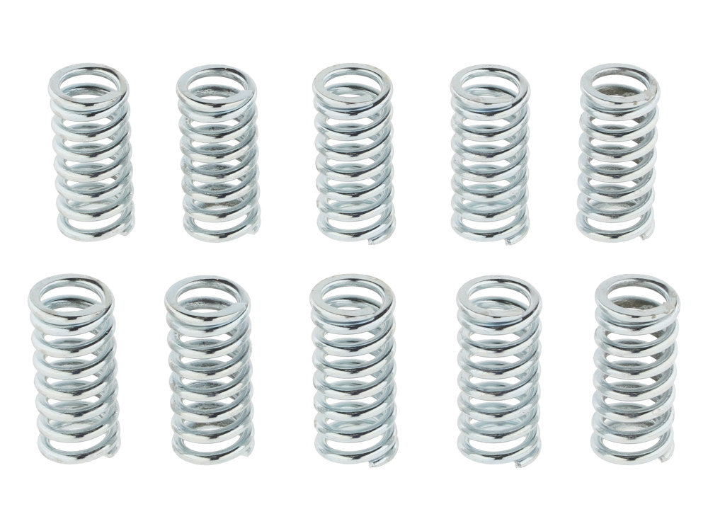 Stock Clutch Springs - Pack of 10. Fits 4Spd Big Twin 1966-1984.