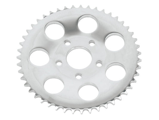 51 Tooth Rear Chain Sprocket with 13mm Offset - Chrome. Fits FXR 1980-1985.