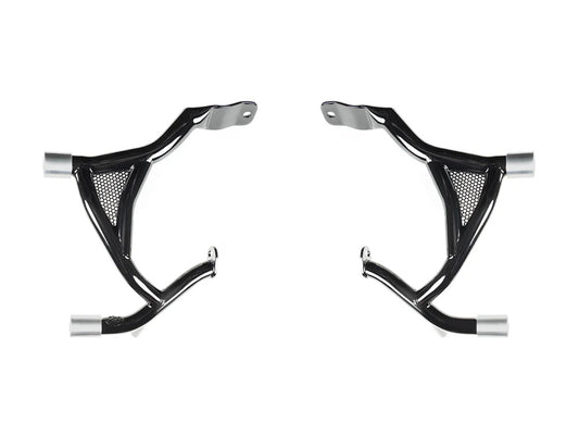 Road Warrior Rear Crashbars - Gloss Black. Fits Touring 2024up