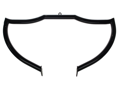 Shield Front Crashbar - Gloss Black. Fits Touring 1997-2023.