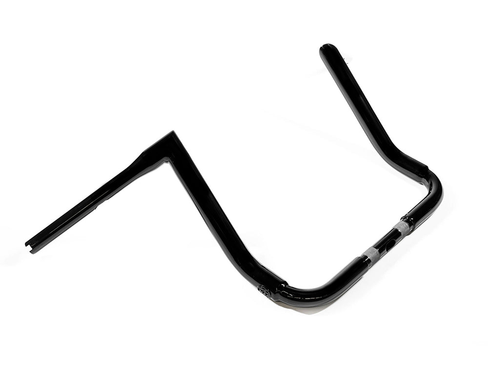 14in. x 1-1/2in. STS Miter Handlebar - Gloss Black. Fits Ultra Models 1996-2024 and Street Glide 1996-2023