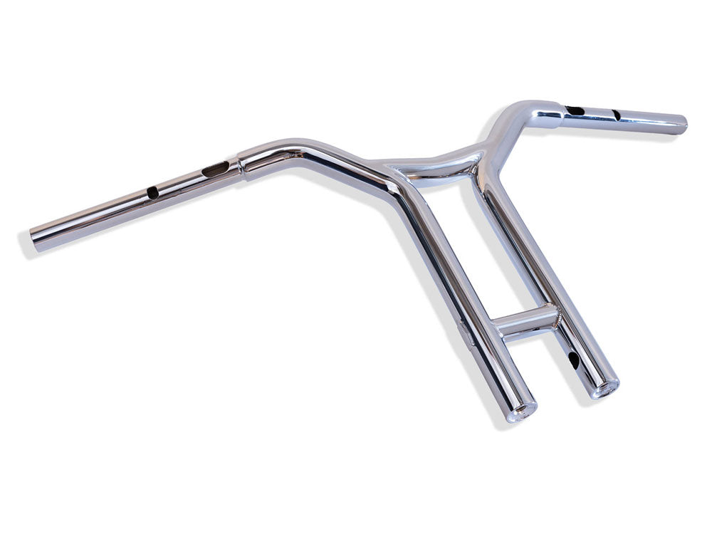14in. x 1-1/4in. Brap Straight T-Bar Handlebar - Chrome. Fits CVO Road Glide 2023up & Road Glide 2024up