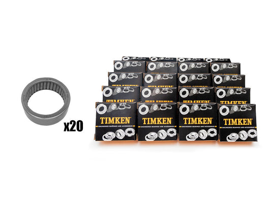 Workshop Pack of 20 Full Complement Inner Cam Bearings. Fits Milwaukee-Eight 2017up