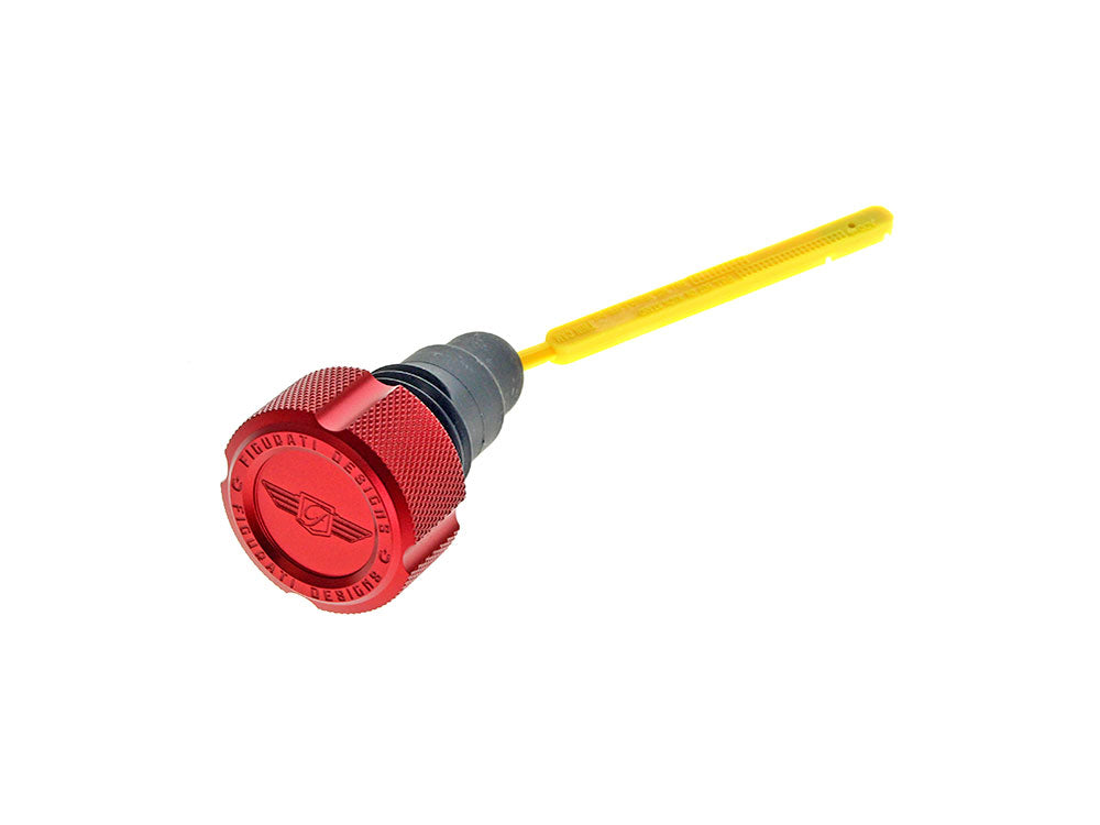 Magnetic Engine Oil Dipstick - Red. Fits Touring 2007-2016
