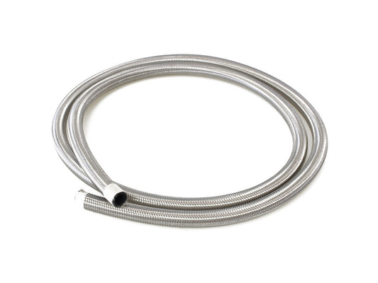 3/8in. Braided Steel Oil Line - 6 Foot Roll.