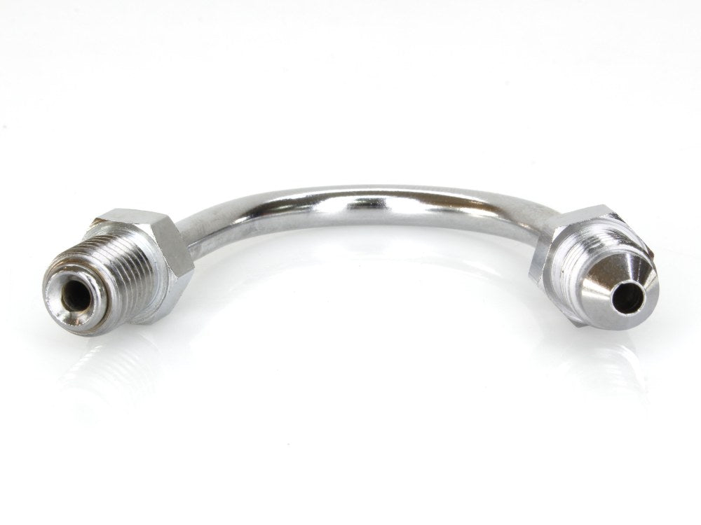 Adapter Fitting 3/8-24 Inverted Flare x 150 Degree Bend to AN3 Line