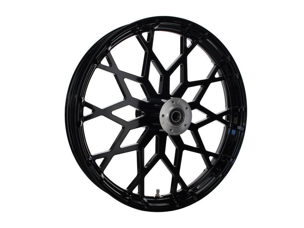 21in. x 3.25in. Marquise/Prodigy Replica Wheel - Gloss Black. Fits Touring 2008up