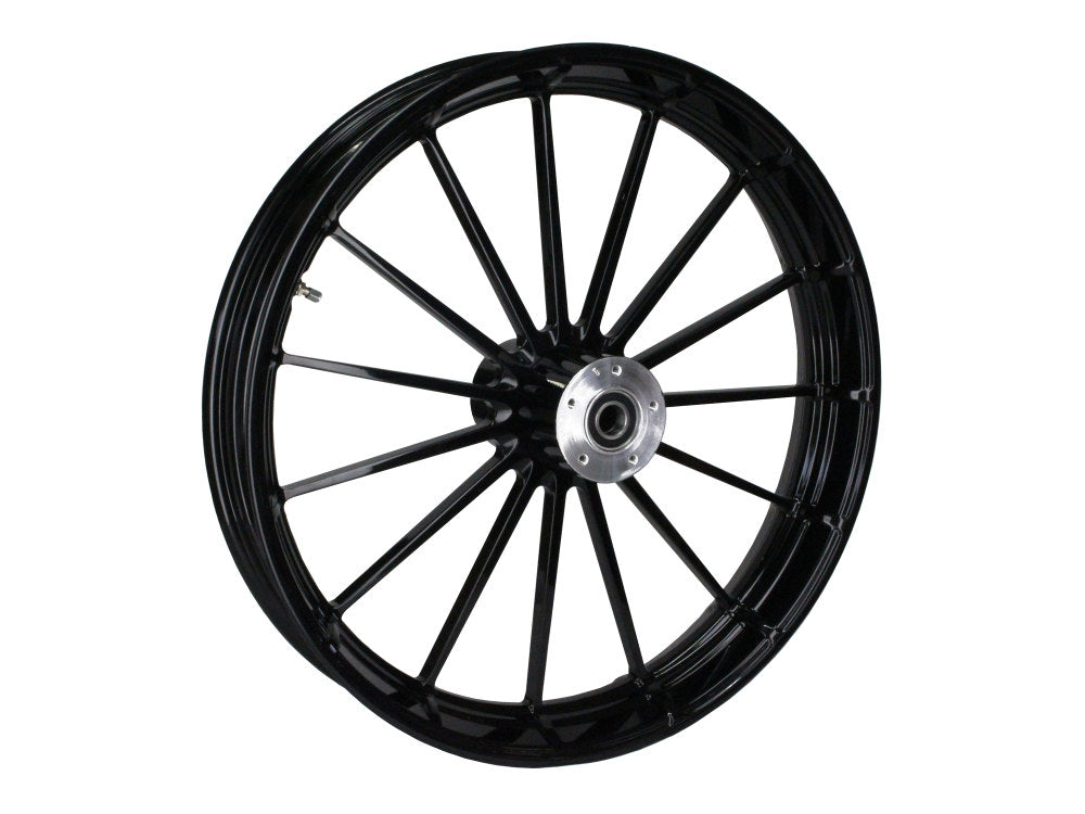 23in. x 3.75in. Tempest/Talon Replica Wheel - Gloss Black Powdercoat. Fits Touring 2008up.