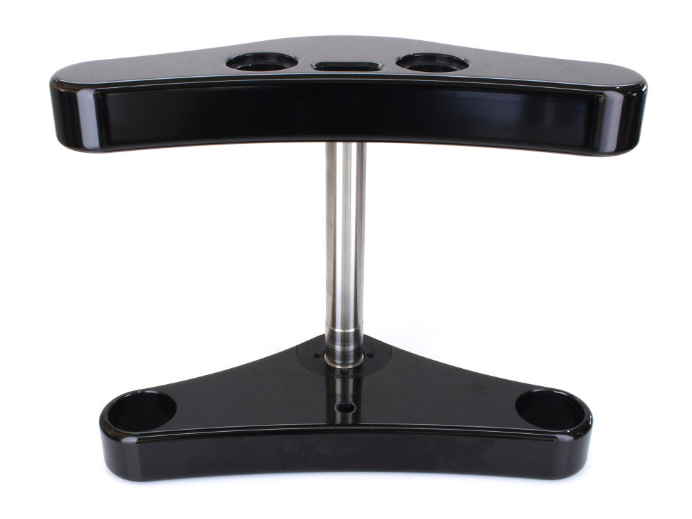 5 Degree Raked Triple Tree Kit - Black. Fits FX Softail 1984-2017 & Dyna Wide Glide 1993-2005.