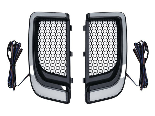 FusionFX Lower Fairing LED Lights - Black. Fits Touring 2014up with Lower Fairing