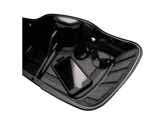 Ryt-There Saddle Bag Shelf - Charcoal. Fits Touring 2014up Left & Right Bags.