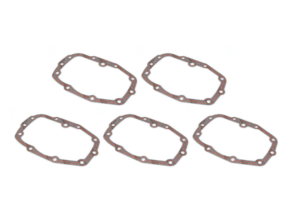Transmission Bearing Cover Gasket - Pack of 5. Fits 5Spd Big Twin 1979-1998.