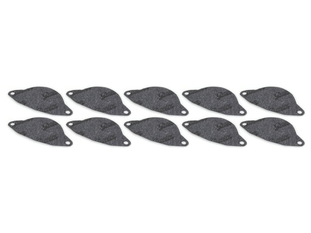 Starter Motor to Inner Primary Block Off Plate Gasket - Pack of 10. Fits 4Spd Big Twin 1965-1985.