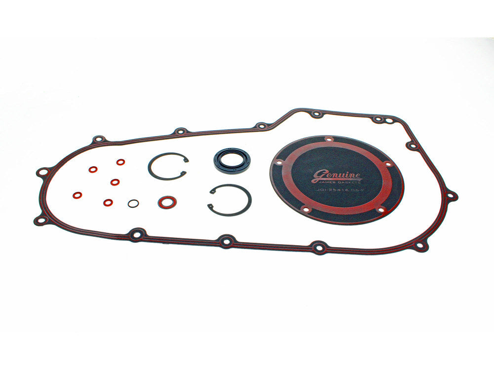 Primary Cover Gasket Kit. Fits Softail 2007-2017 & Dyna 2006-2017.