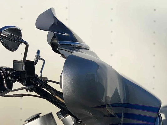 6.5in. Flare Windshield - Dark Smoke. Fits Electra Glide & Ultra 1986-1995.