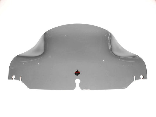 8.5in. Flare Windshield - Dark Smoke. Fits Electra Glide & Street Glide 1996-2013.