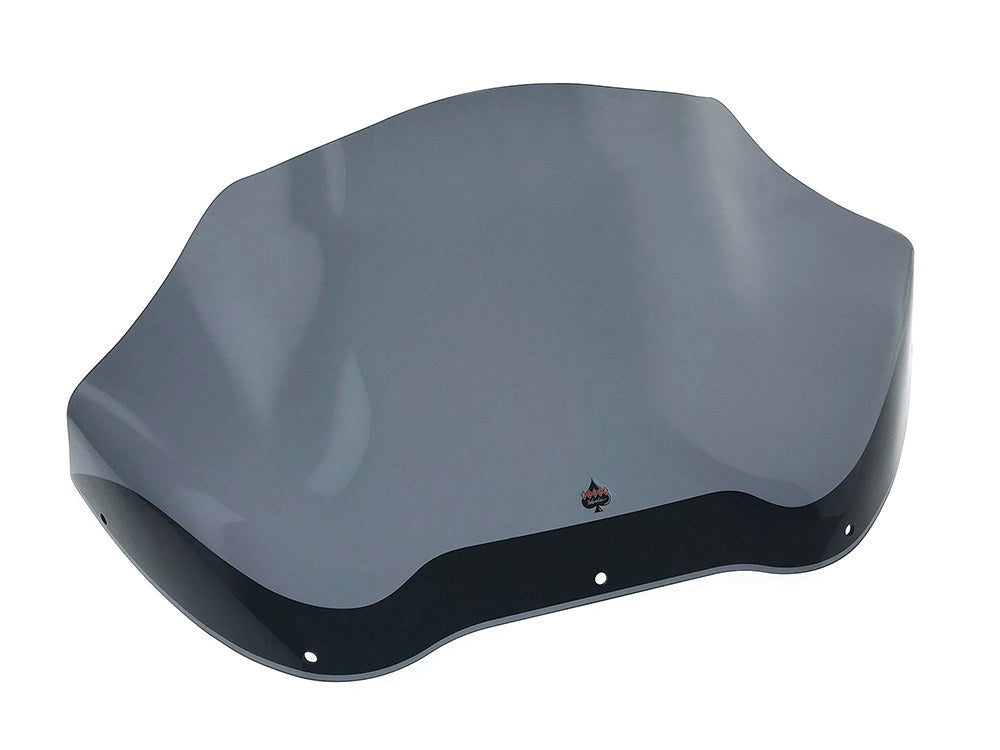 12in. Flare Windshield - Dark Smoke. Fits Road Glide 1998-2013.