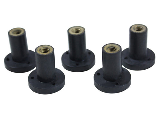 Windshield Flare Nuts - Pack of 5. Fits Road Glide 1998-2013