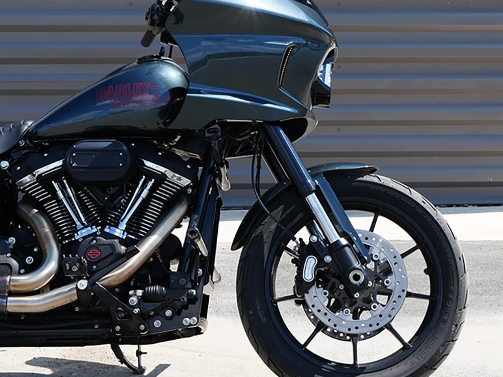Front Engine Guard Crash Bar - Bronze. Fits Softail 2025up With Mid Mounts