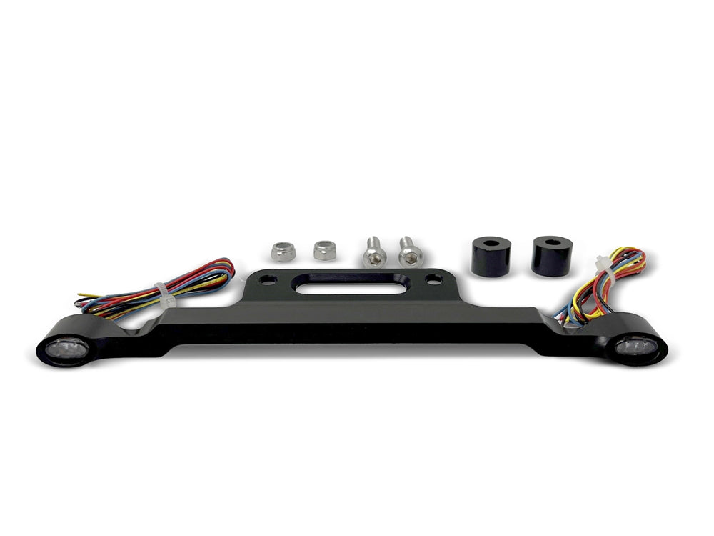 Rear Elypse Turn Signal Kit - Black. Fits Sportster S 2021up Models.