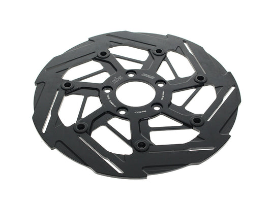 11.8in. Right Hand Front 7-Spoke Disc Rotor - Black Band & Black Carrier.