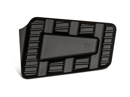 Trackboard Brake Pedal Pad - Black. Fits Touring 1980up, FL Softail 1986-2017 & Dyna Switchback 2012-2016.