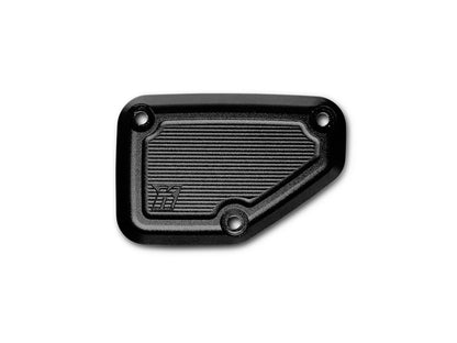 Front Master Cylinder Cover - Black. Fits CVO Touring 2023up & Street Glide & Road Glide 2024up.