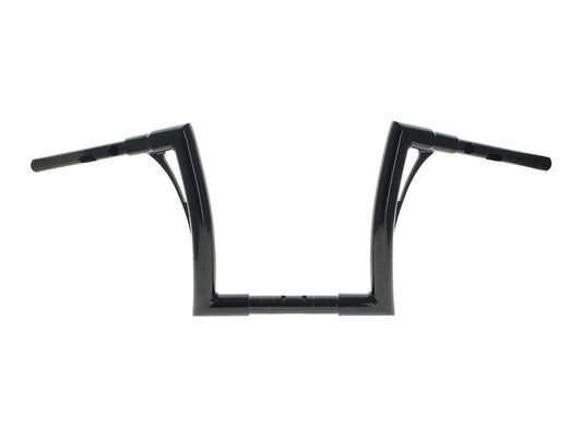 12.5in. x 1-1/2in. Flowbar Medium Ape - Gloss Black. Fits CVO Road Glide 2023up & Road Glide 2024up.