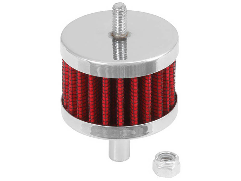 Crankcase Filter - Suits 3/8in. Hose, Includes Mounting Stud