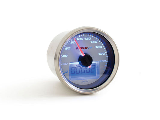 2-3/8in. Digital Speedometer - Silver.
