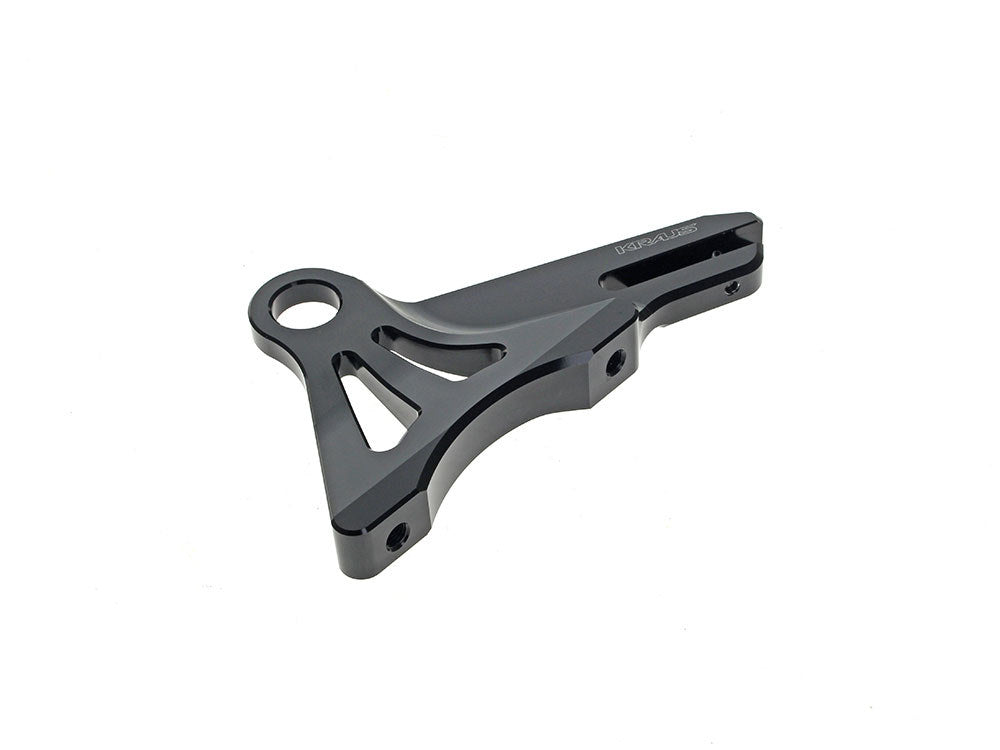Rear Radial Caliper Mount - Black. Fits Most Softail 2018up