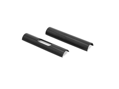 1in. Bar to 1-1/8in. Moto Bar Shim Riser Adapter - Black
