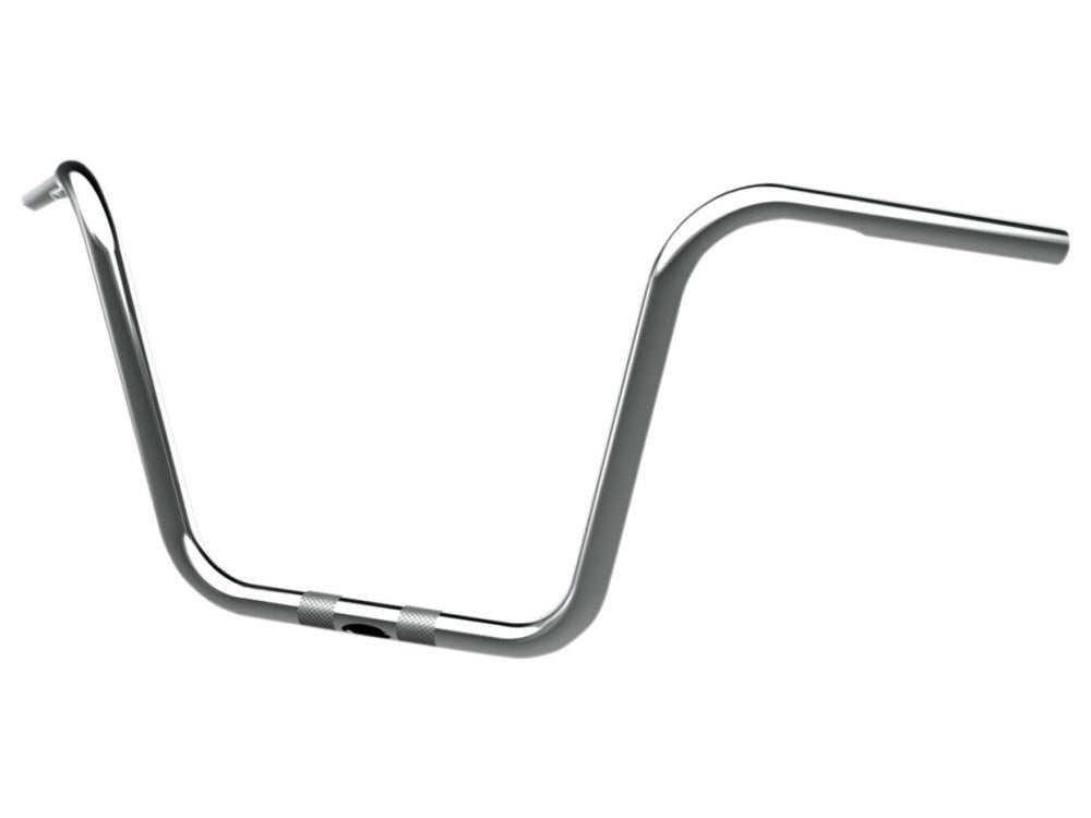 10in. x 1in. Bobber Ape Hanger Handlebar - Chrome.