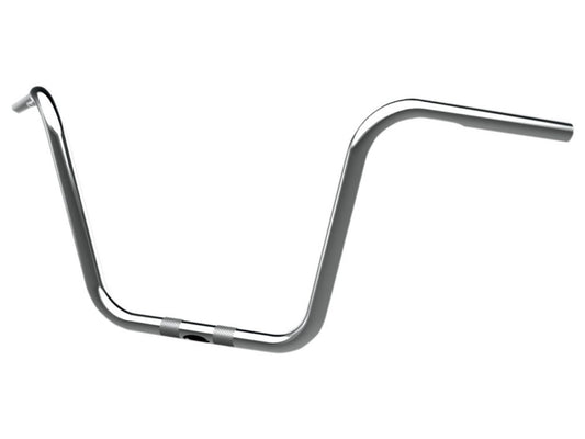 10in. x 1in. Bobber Ape Hanger Handlebar - Chrome.