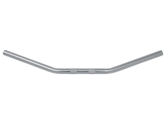 27in. wide x 1in. Flat Drag Bar Handlebar - Chrome.