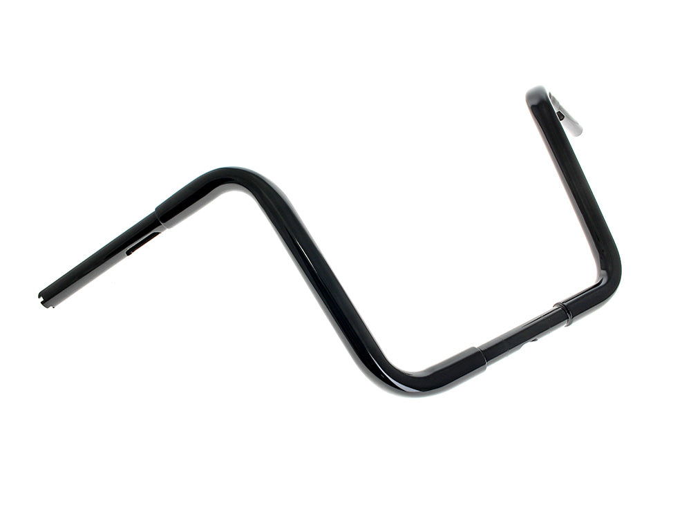 12-1/2in. x 1-1/4in. Ape Hanger Handlebar - Gloss Black