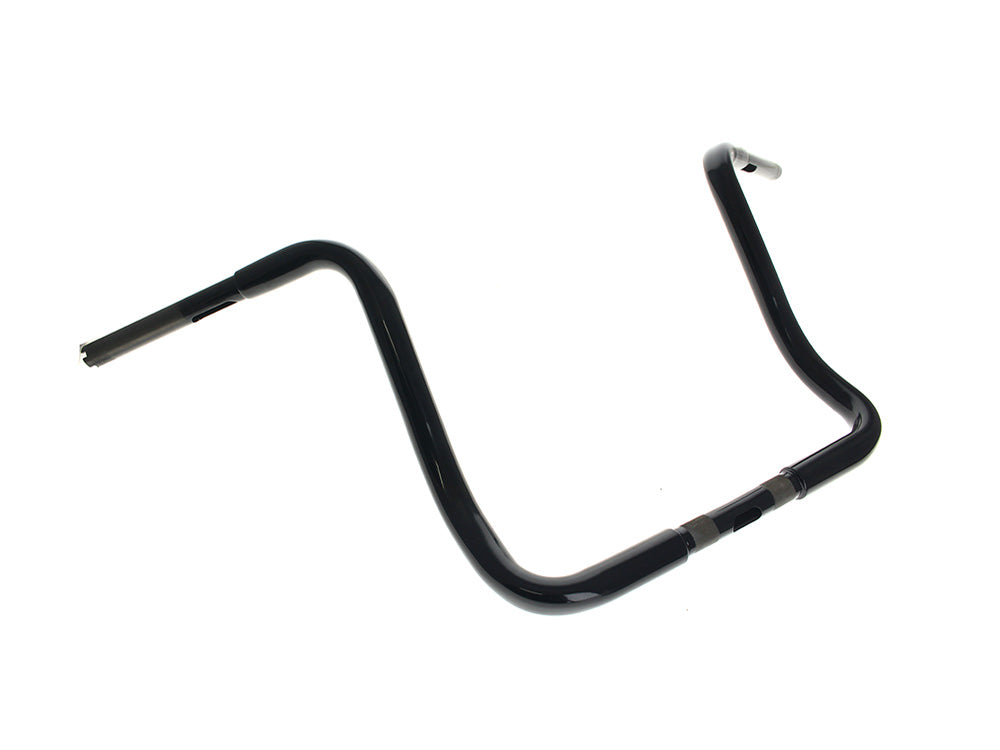 14in. x 1-1/4in. Bagger Ape Handlebar - Gloss Black. Fits Ultra Models 1996-2024 and Street Glide 1996-2023
