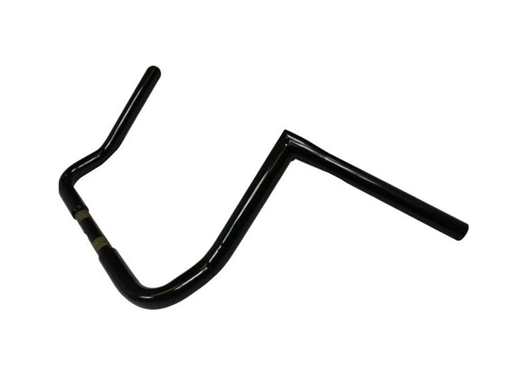 12in. x 1-1/4in. Twin Peaks Handlebar - Gloss Black. Fits Ultra Models 1996-2024 and Street Glide 1996-2023