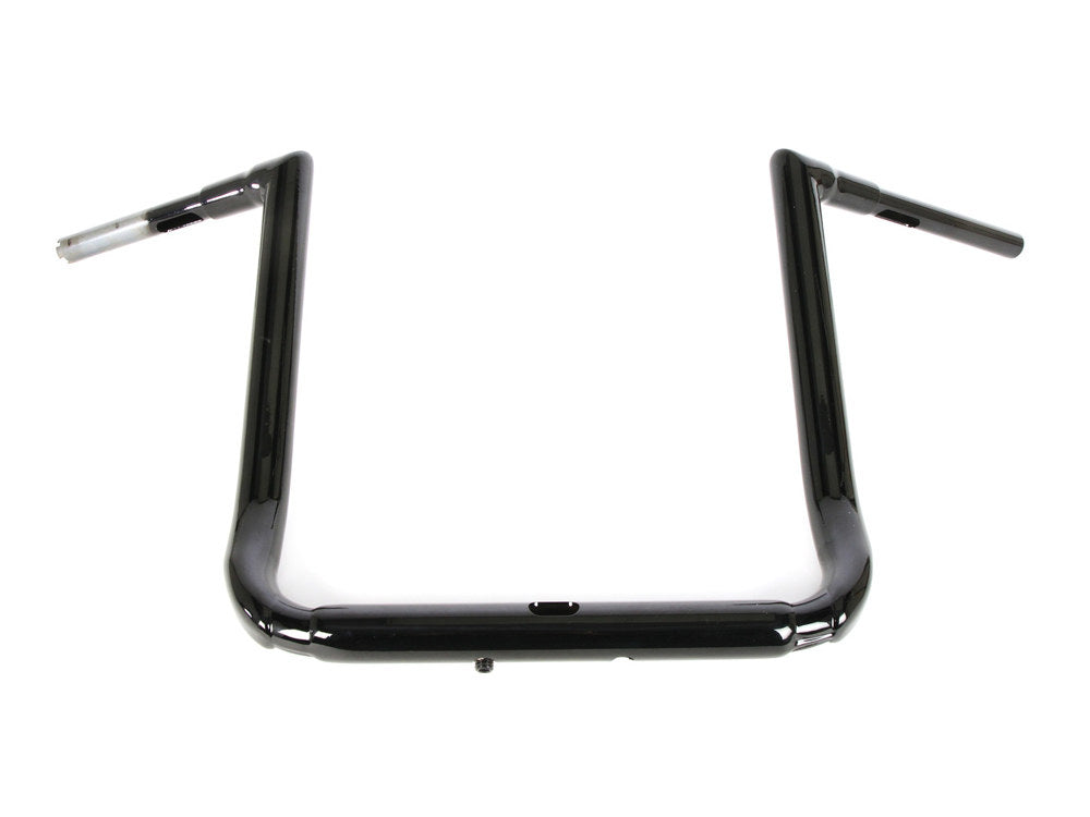 16in. x 1-1/2in. Grande Twin Peaks Handlebar - Gloss Black. Fits Ultra Models 2014up and Street Glide 2014-2023