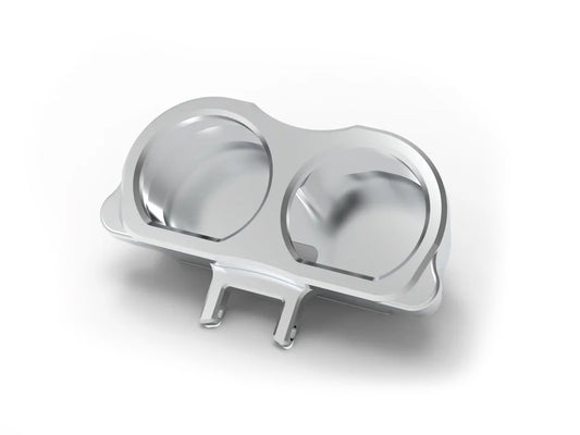 Gauge Housing Relocation Kit - Chrome. Fits Road Glide 2015-2023