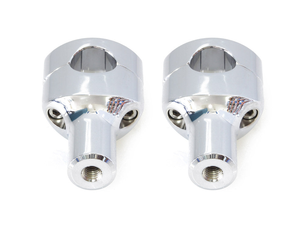 3in. Straight Two Piece Riser Kit - Chrome. Fits 1-1/4in. Handlebar