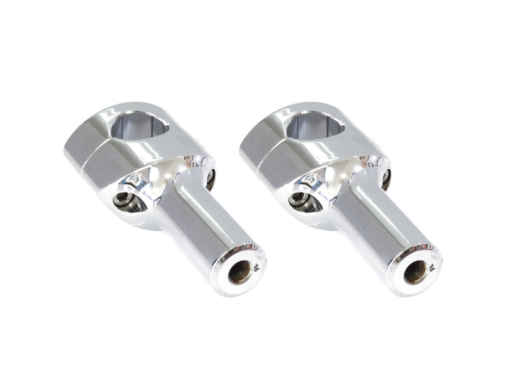 4in. Straight Two Piece Riser Kit - Chrome. Fits 1-1/4in. Handlebar