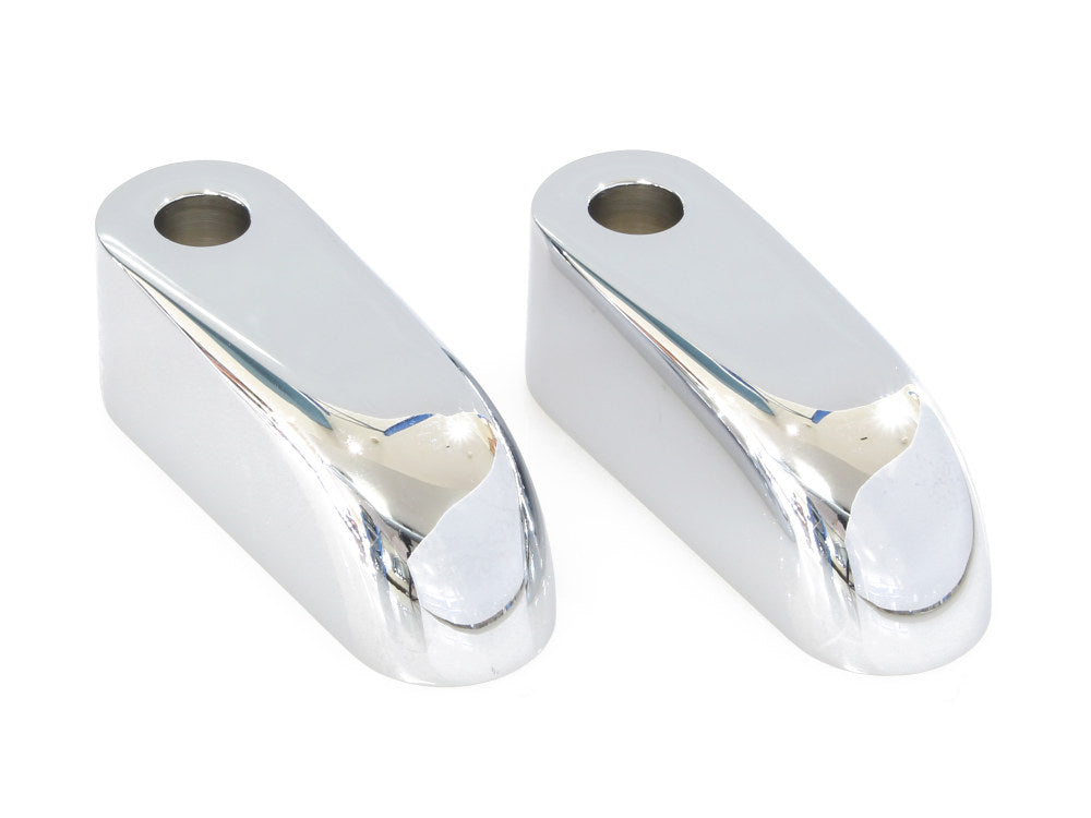 2in. Pullback Riser Extensions - Chrome.