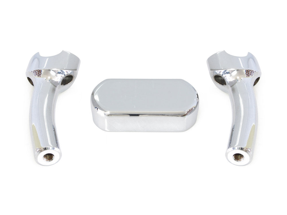 5.5in. Pullback One Piece Riser Kit - Chrome. Fits 1-1/4in. Handlebar