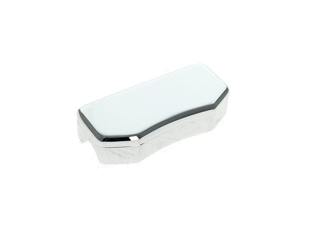 Smooth Handlebar Top Clamp with Hidden Bolts - Chrome
